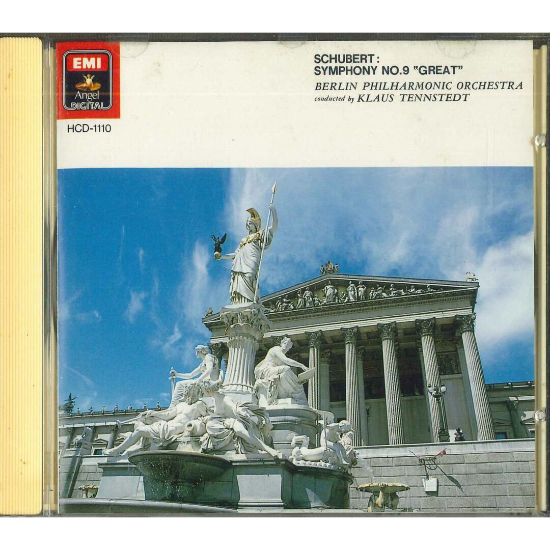 CD クラウス・テンシュット シューベルト 交響曲 第9番 「グレイト」 HCD1110 EMI /00110 エンタメ/ホビーのCD(クラシック)の商品写真