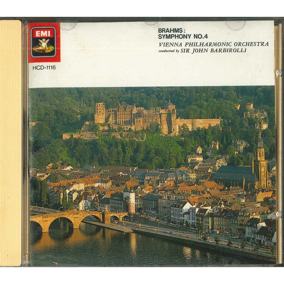 CD サー・ジョン・バルビローリ ブラームス 交響曲 第4番 / 「大学祝典序曲」 HCD1116 EMI /00110 エンタメ/ホビーのCD(クラシック)の商品写真