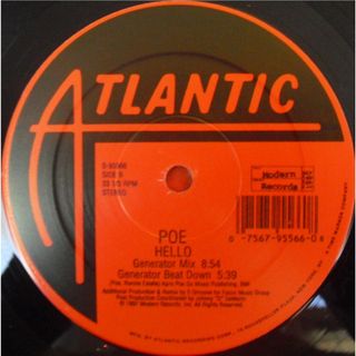 米12” Poe Hello 095566 Atlantic /00250(その他)
