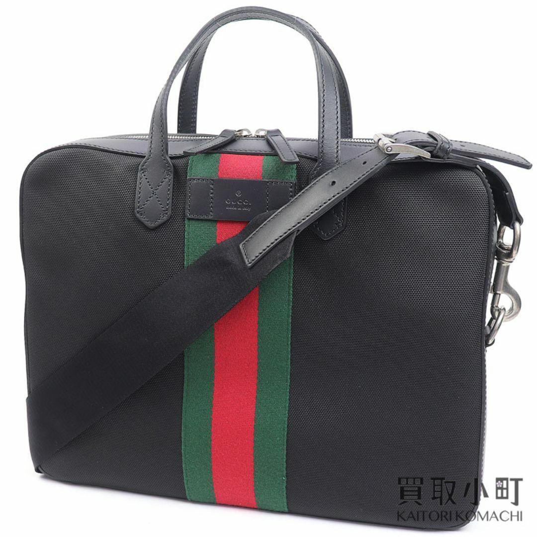 GUCCI - 【美品】グッチ【GUCCI】テクノキャンバス ブリーフ GUCCI - 【美品】グッチ【GUCCI】テクノキャンバス ブリーフ