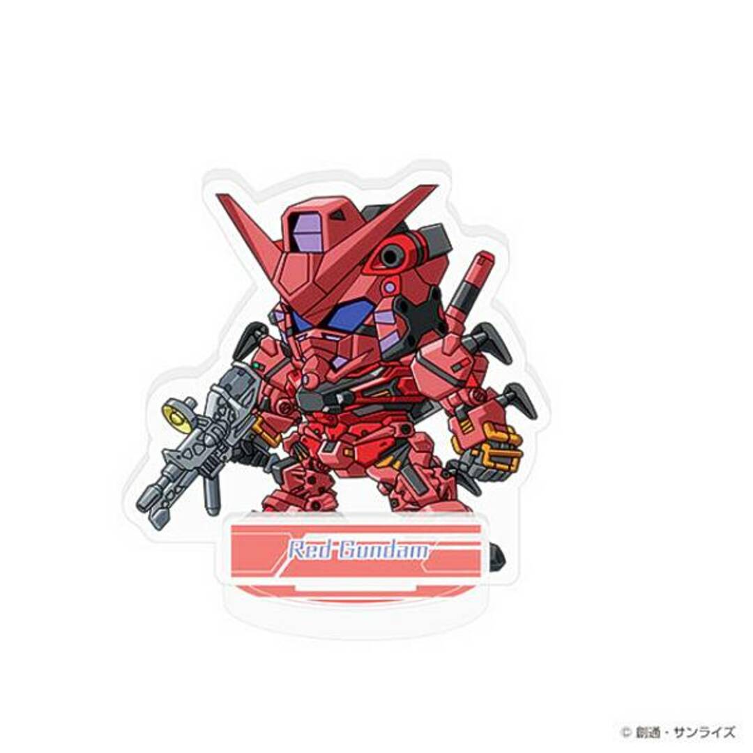 【赤いガンダム】機動戦士Gundam GQuuuuuuX(ジークアクス) アクリルスタンド エンタメ/ホビーのアニメグッズ(その他)の商品写真