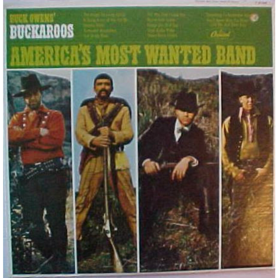 米LP Buck Owens & His Buckaroos Americas Most Wanted Band T2722 CAPITOL /00260 エンタメ/ホビーのエンタメ その他(その他)の商品写真