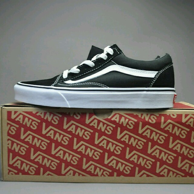 即納可能♥送料込24cm♥VANS オールドスクール 黒 1