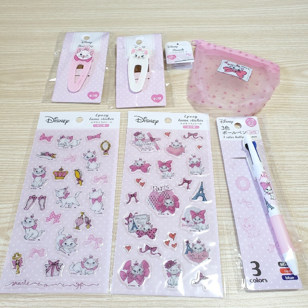 Disney(ディズニー)のディズニー おしゃれキャットマリー まとめ売り エンタメ/ホビーのおもちゃ/ぬいぐるみ(キャラクターグッズ)の商品写真