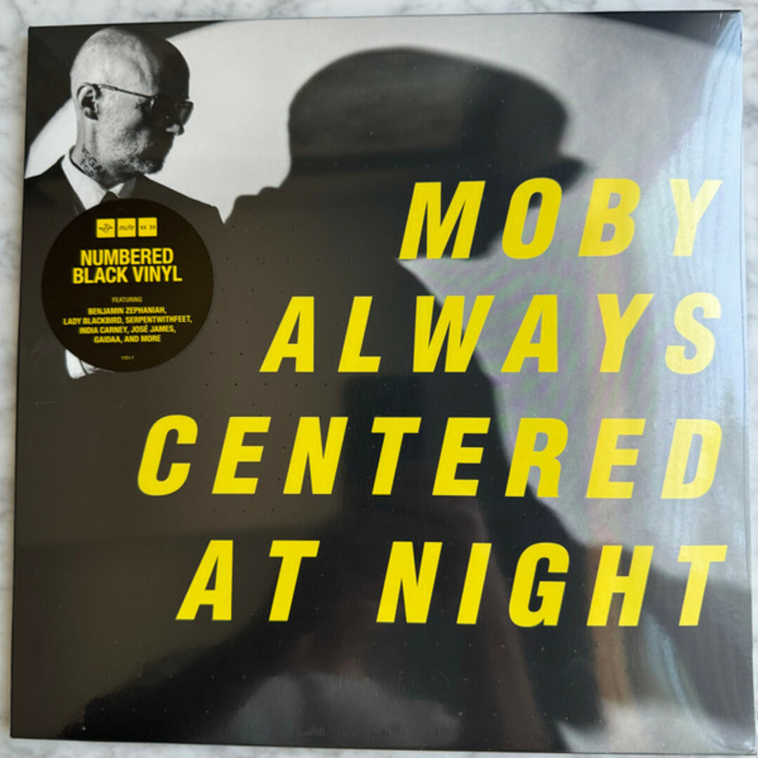 米2LP Moby Always Centered At Night 11511 Mute /00520 エンタメ/ホビーのエンタメ その他(その他)の商品写真