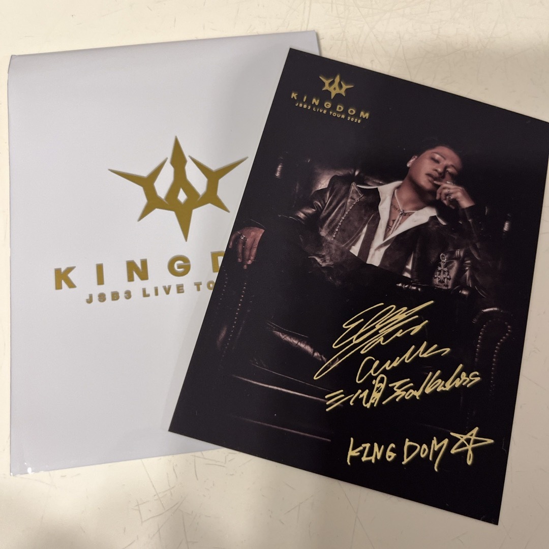 三代目 J Soul Brothers(サンダイメジェイソウルブラザーズ)のKINGDOM フォトカード エンタメ/ホビーのタレントグッズ(男性タレント)の商品写真