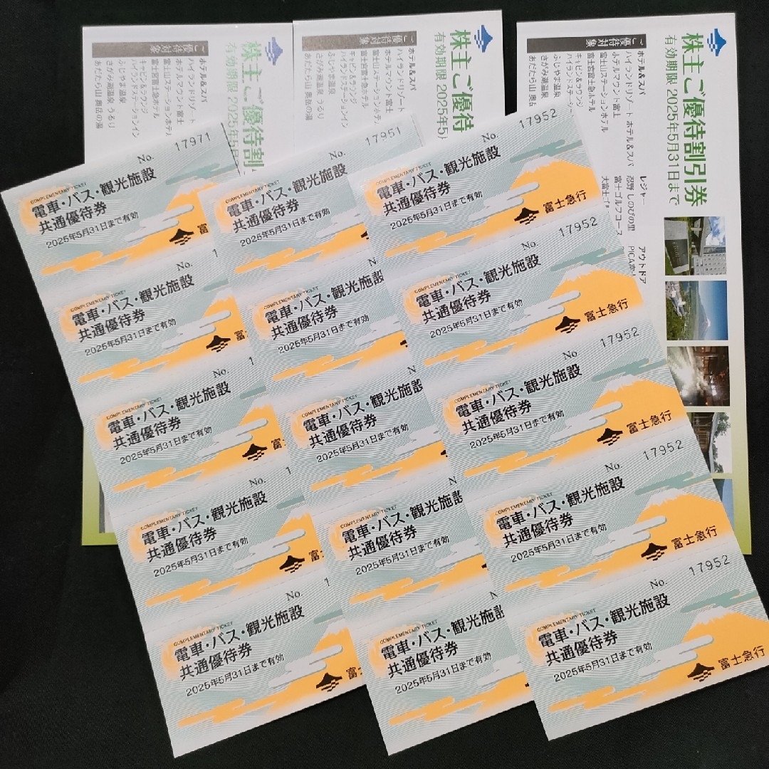 富士急行株主優待 富士急ハイランドフリーパス3人分相当 チケットの施設利用券(遊園地/テーマパーク)の商品写真