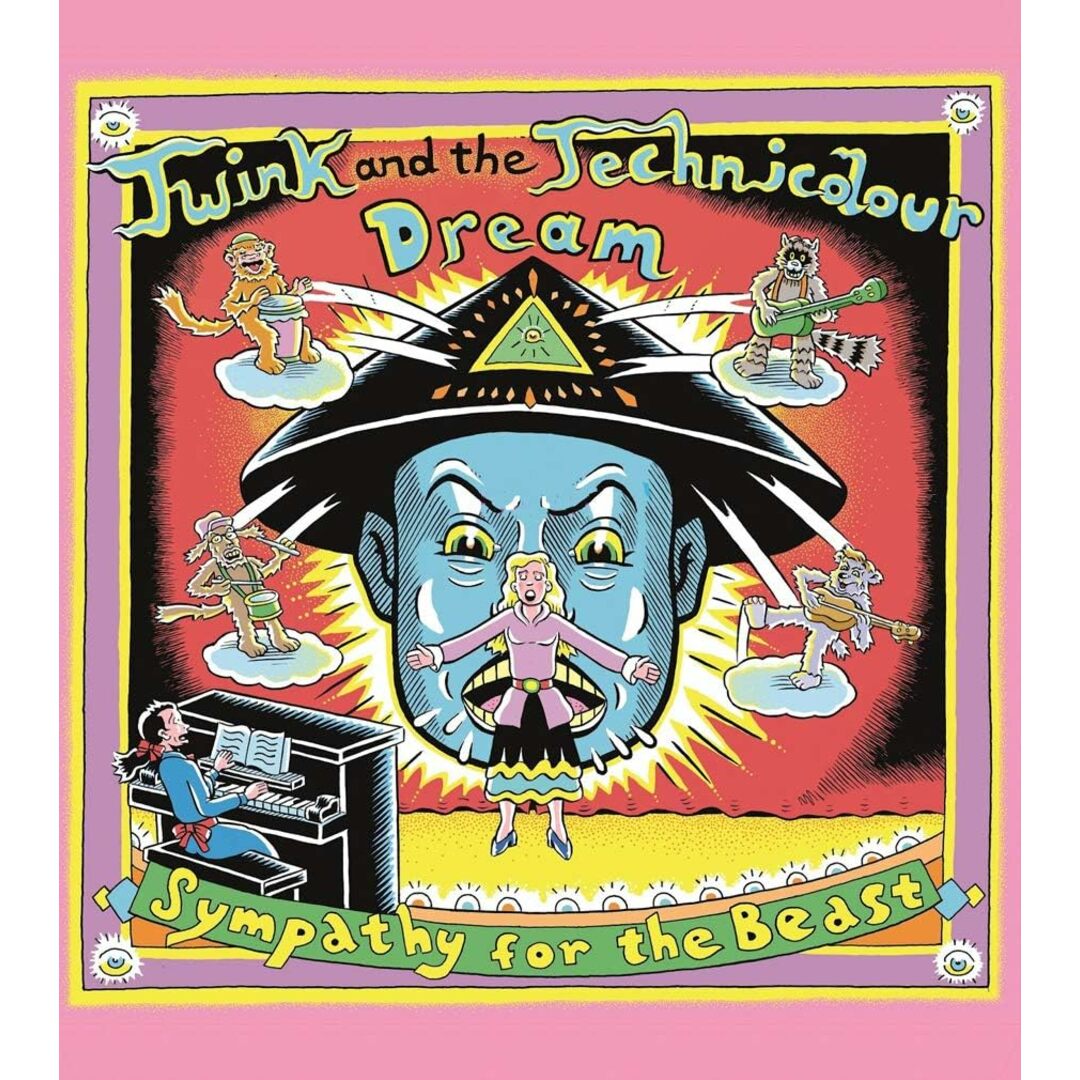 欧LP Twink & The Technicolour Dream Sympathy For The Beast SBRLP5106 Sunbeam Records /00260 エンタメ/ホビーのエンタメ その他(その他)の商品写真