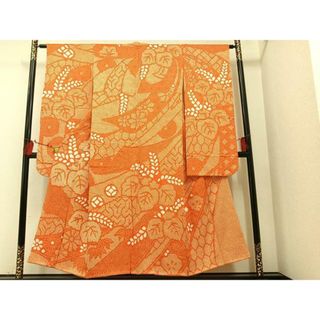 平和屋着物■豪華振袖　絞り　桐文　正絹　逸品　AAAT3953ph(振袖)
