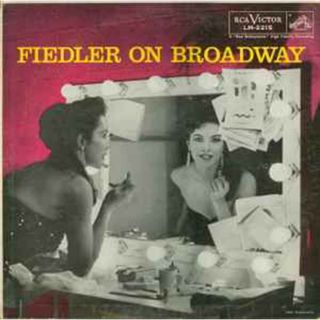米LP Arthur Fiedler &amp; Arthur Fiedle Fiedler On Broadway LM2215 RCA Victor Red Seal /00260(その他)