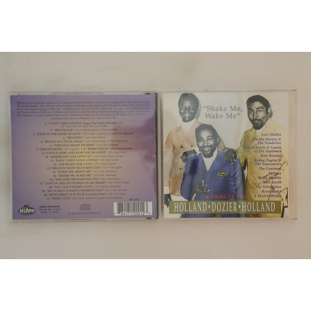 米CD Various Shake Me, Wake Me - A Tribute To Holland-Dozier-Hol HIP2001 Hippo /00110 エンタメ/ホビーのCD(R&B/ソウル)の商品写真