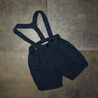 エンポリオアルマーニ(EMPORIO ARMANI)のエンポリオ アルマーニ◇ ロンパース　サスペンダーパンツ 12M 74cm　美品(カバーオール)