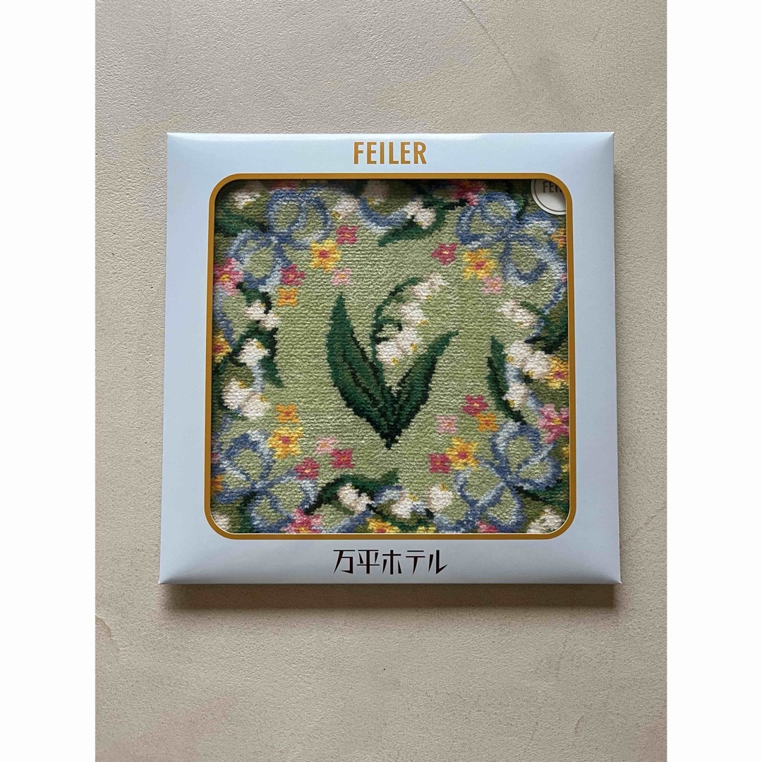 FEILER(フェイラー)の万平すずらんハンカチ 万平ホテル × FEILER フェイラー コラボレーション レディースのファッション小物(ハンカチ)の商品写真