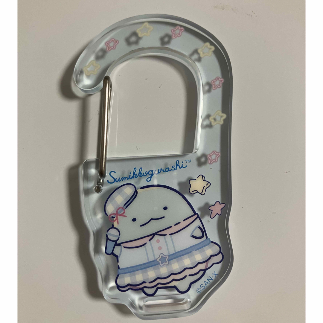 すみっコぐらし(スミッコグラシ)のすみっコくじ アクリルカラビナ とかげ エンタメ/ホビーのおもちゃ/ぬいぐるみ(キャラクターグッズ)の商品写真