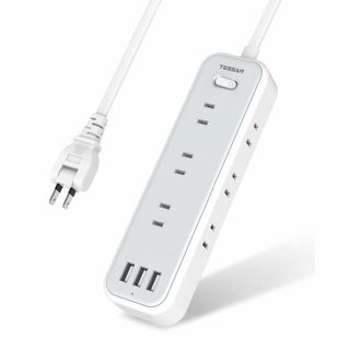 【数量限定】延長コード 2m 電源タップ usb付き コンセントタップ 9個AC