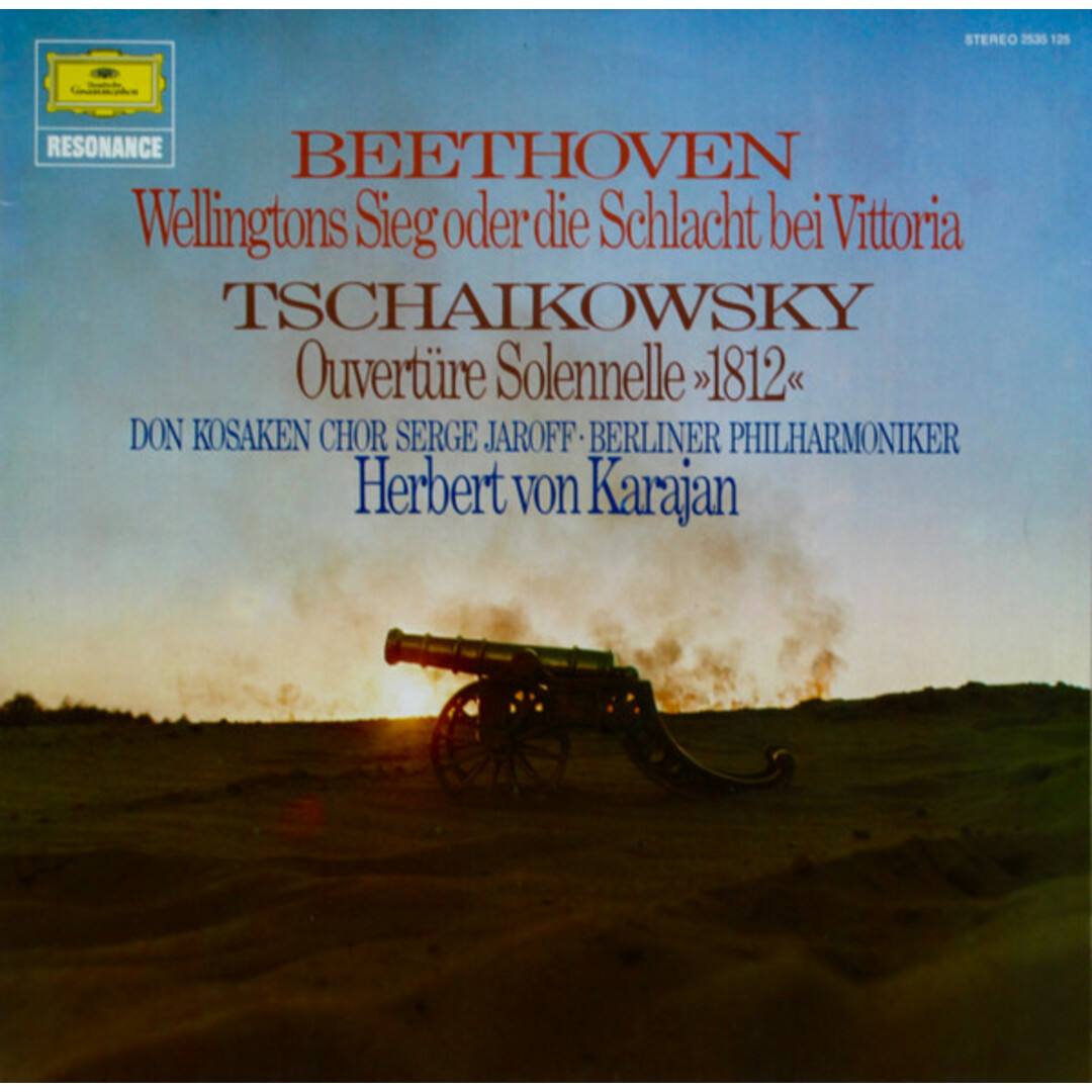独LP Ludwig van Beethoven, Pyotr Il Wellingtons Sieg Oder Die Schlacht Bei Vittoria / O 2535125 Deutsche Grammophon /00260 エンタメ/ホビーのエンタメ その他(その他)の商品写真