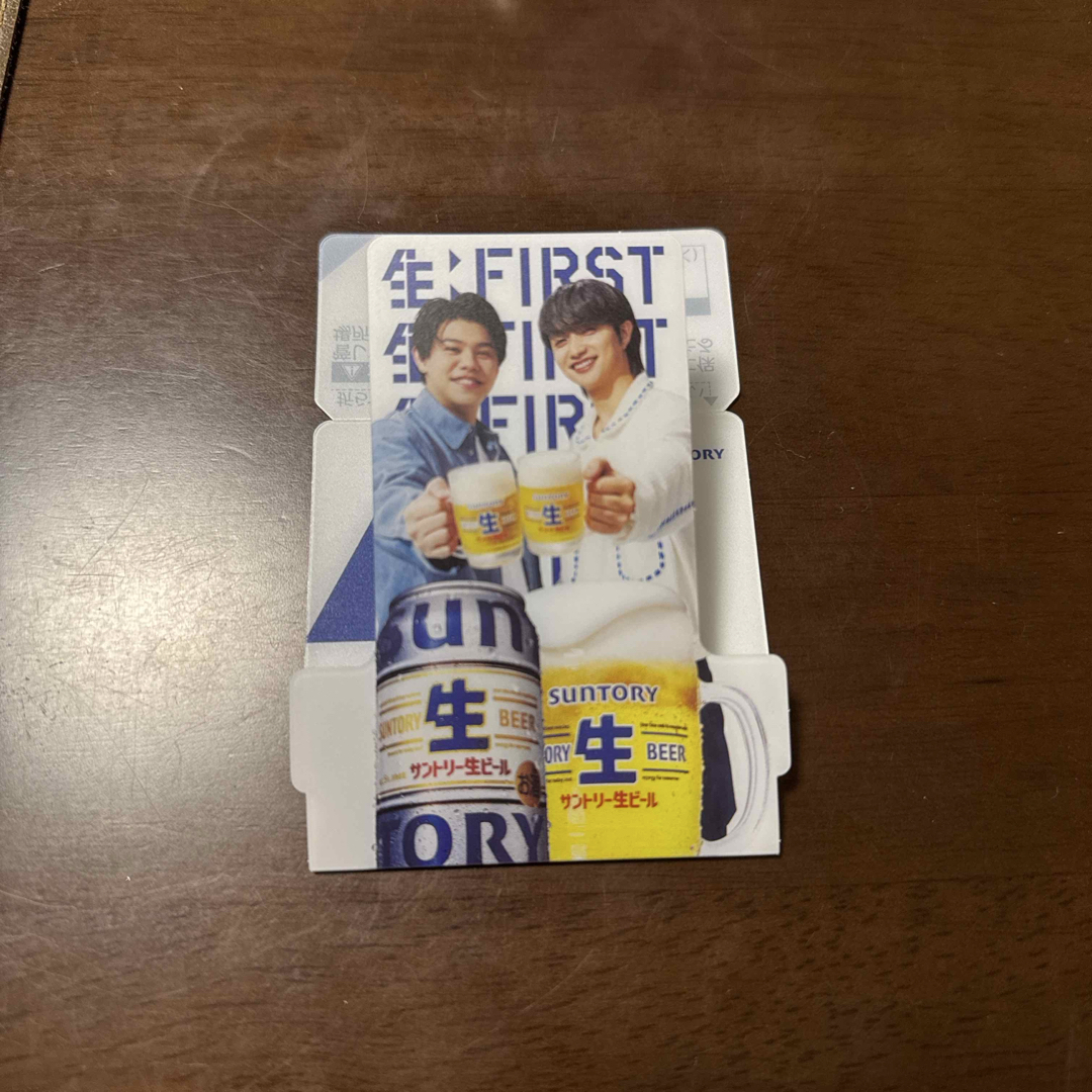 BE:FIRST(ビーファースト)のBE:FIRST サントリー生ビール ローソン特典 エンタメ/ホビーのタレントグッズ(アイドルグッズ)の商品写真