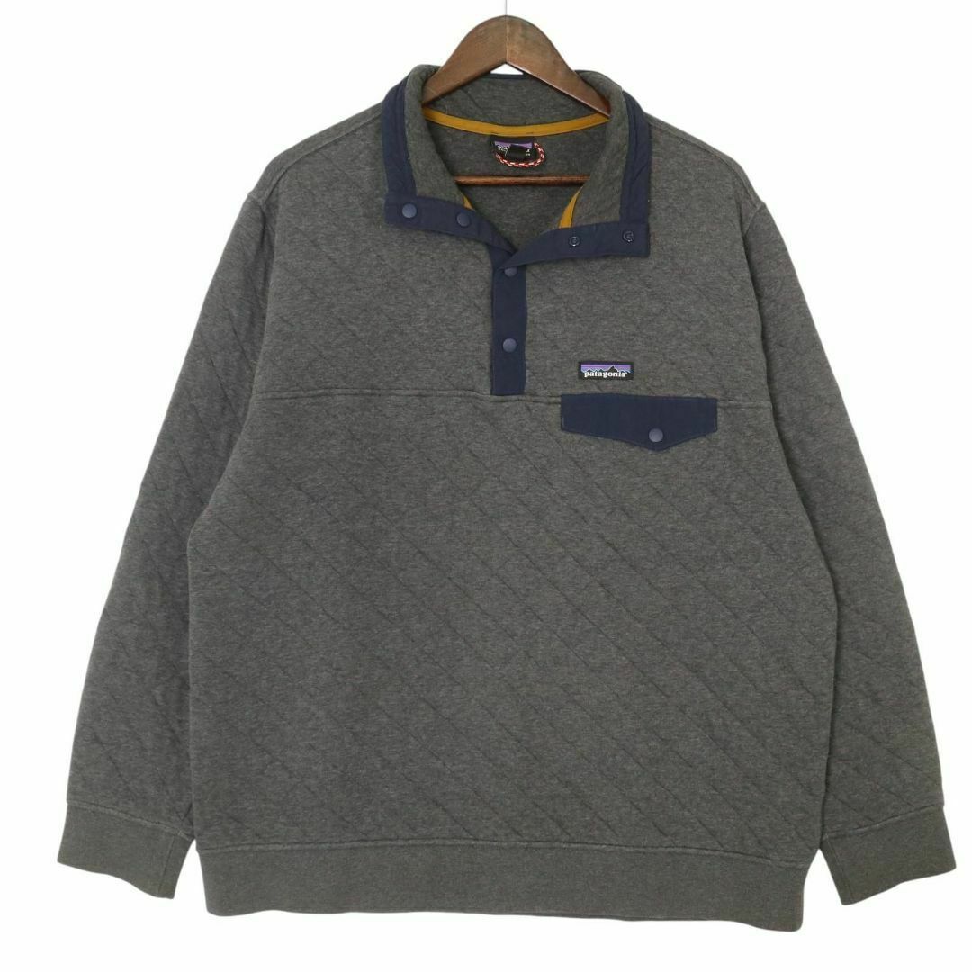 出産祝いなども豊富 - patagonia パタゴニア キルトスナップT オーガニックコットン 長袖Tシャツ