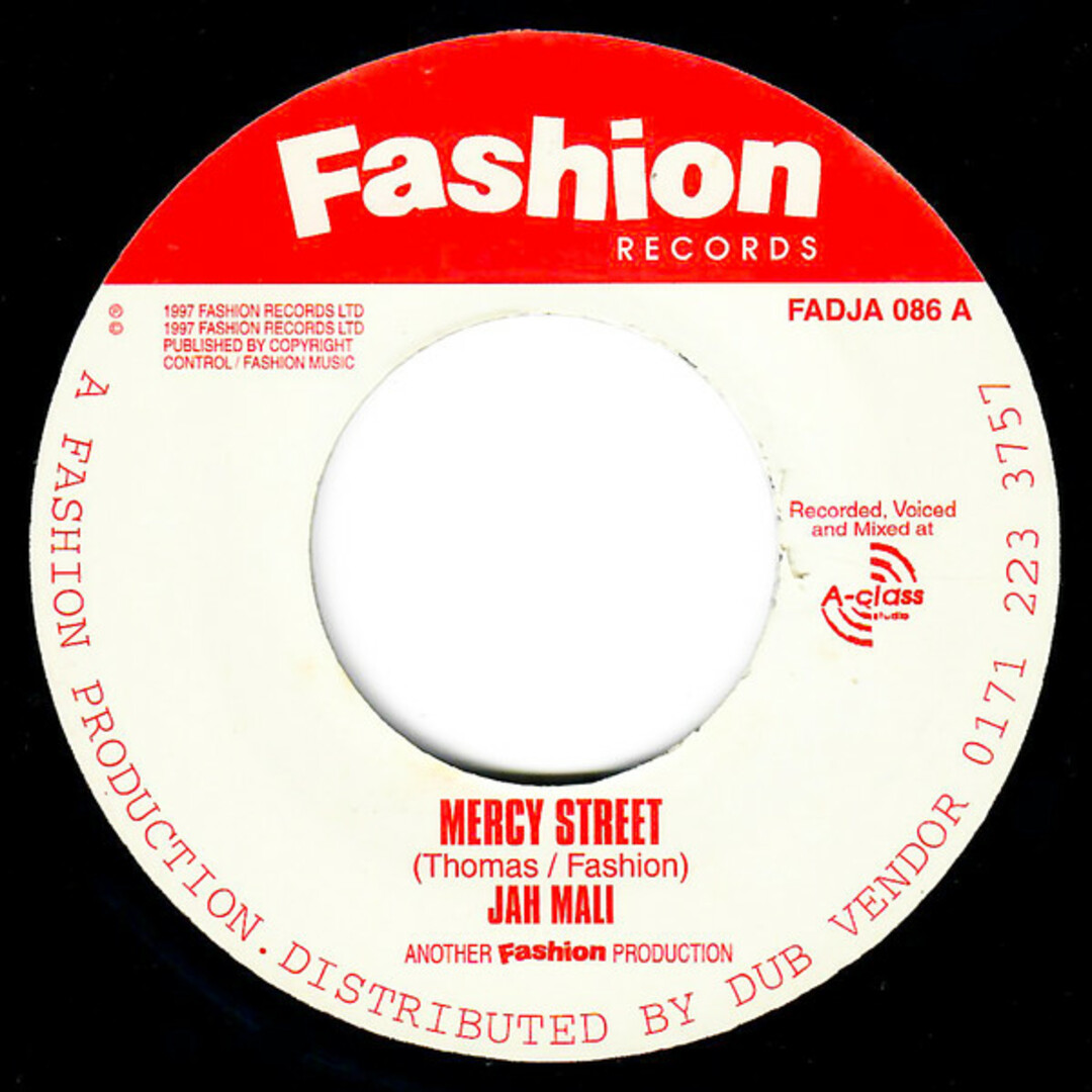 英7” Jahmali Mercy Street FADJA086 Fashion Records /00080 エンタメ/ホビーのエンタメ その他(その他)の商品写真