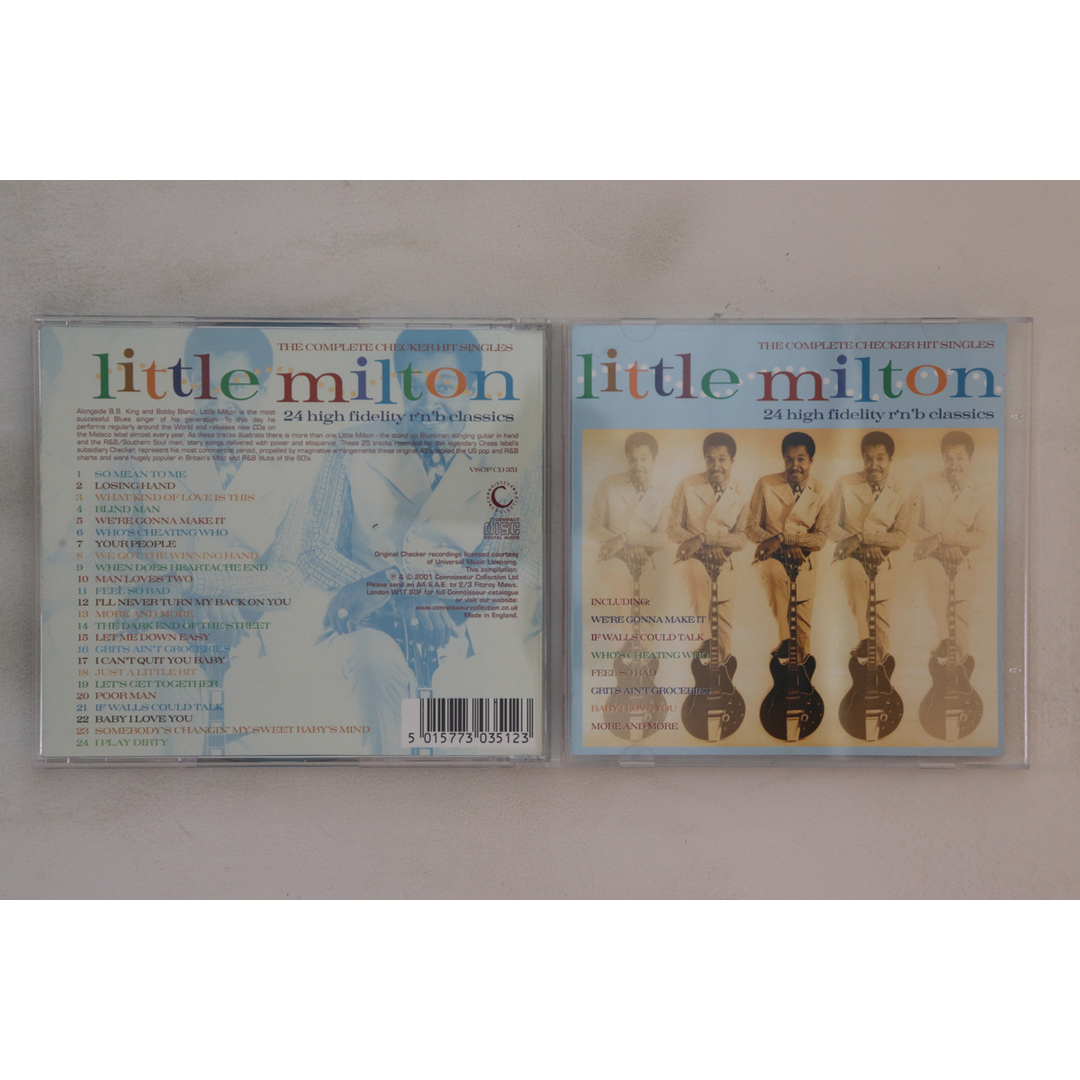 英CD Little Milton The Complete Checker Hit Singles VSOPCD351 Checker /00110 エンタメ/ホビーのCD(ブルース)の商品写真