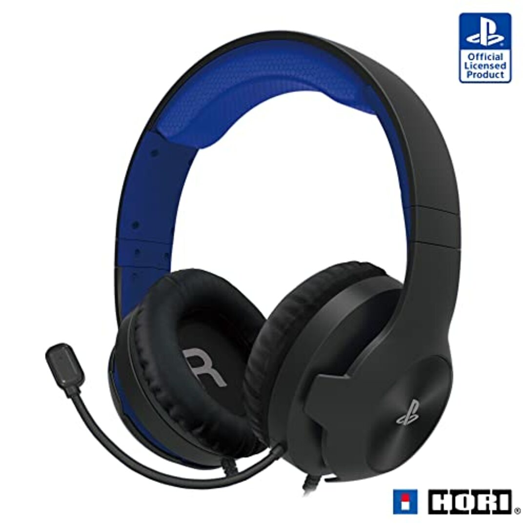 【PS5動作確認済】ホリゲーミングヘッドセット スタンダード for PlayStationR4 ブルー【SONYライセンス商品】 エンタメ/ホビーのゲームソフト/ゲーム機本体(その他)の商品写真
