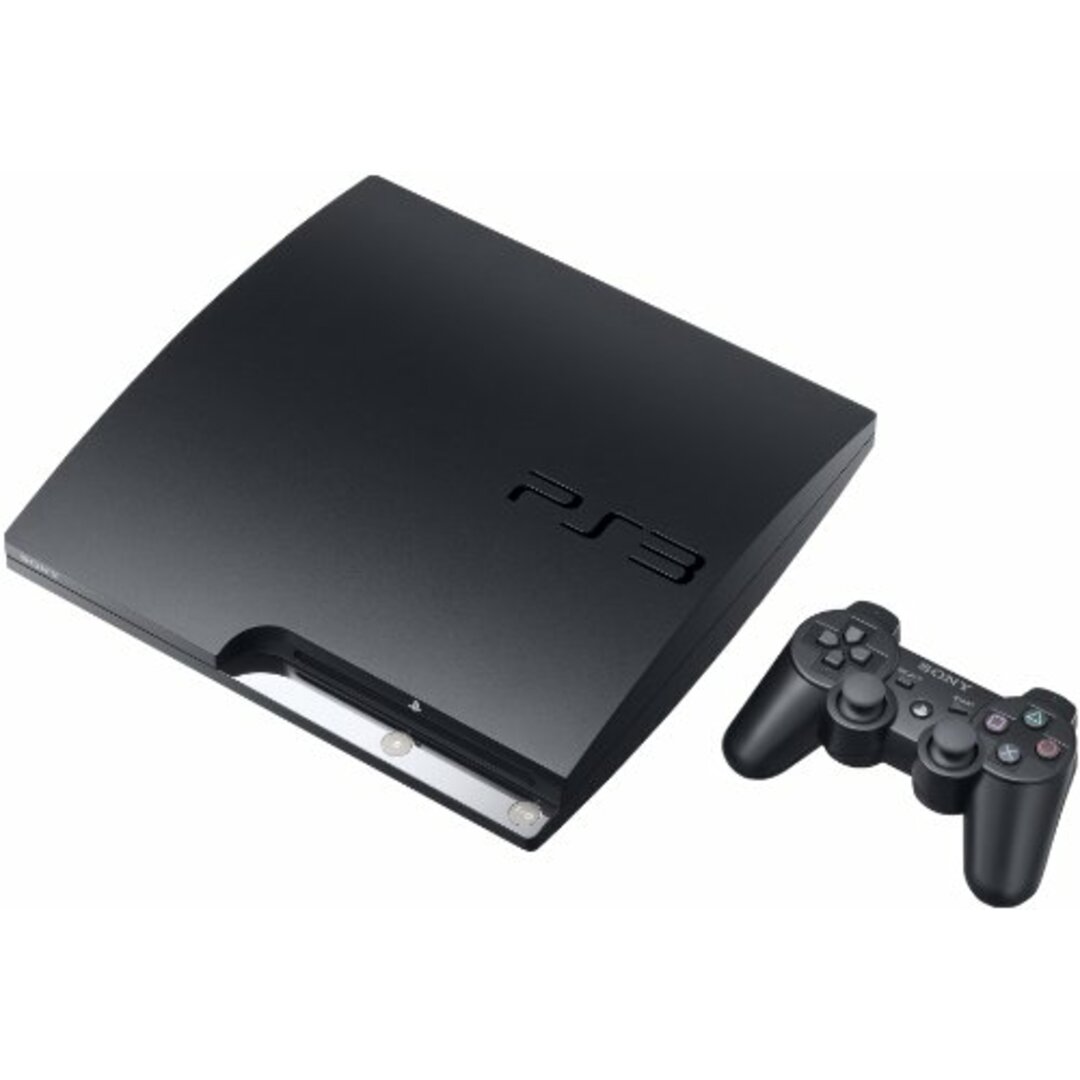 PlayStation 3 (160GB) チャコール・ブラック (CECH-2500A) 【メーカー生産終了】 エンタメ/ホビーのゲームソフト/ゲーム機本体(その他)の商品写真