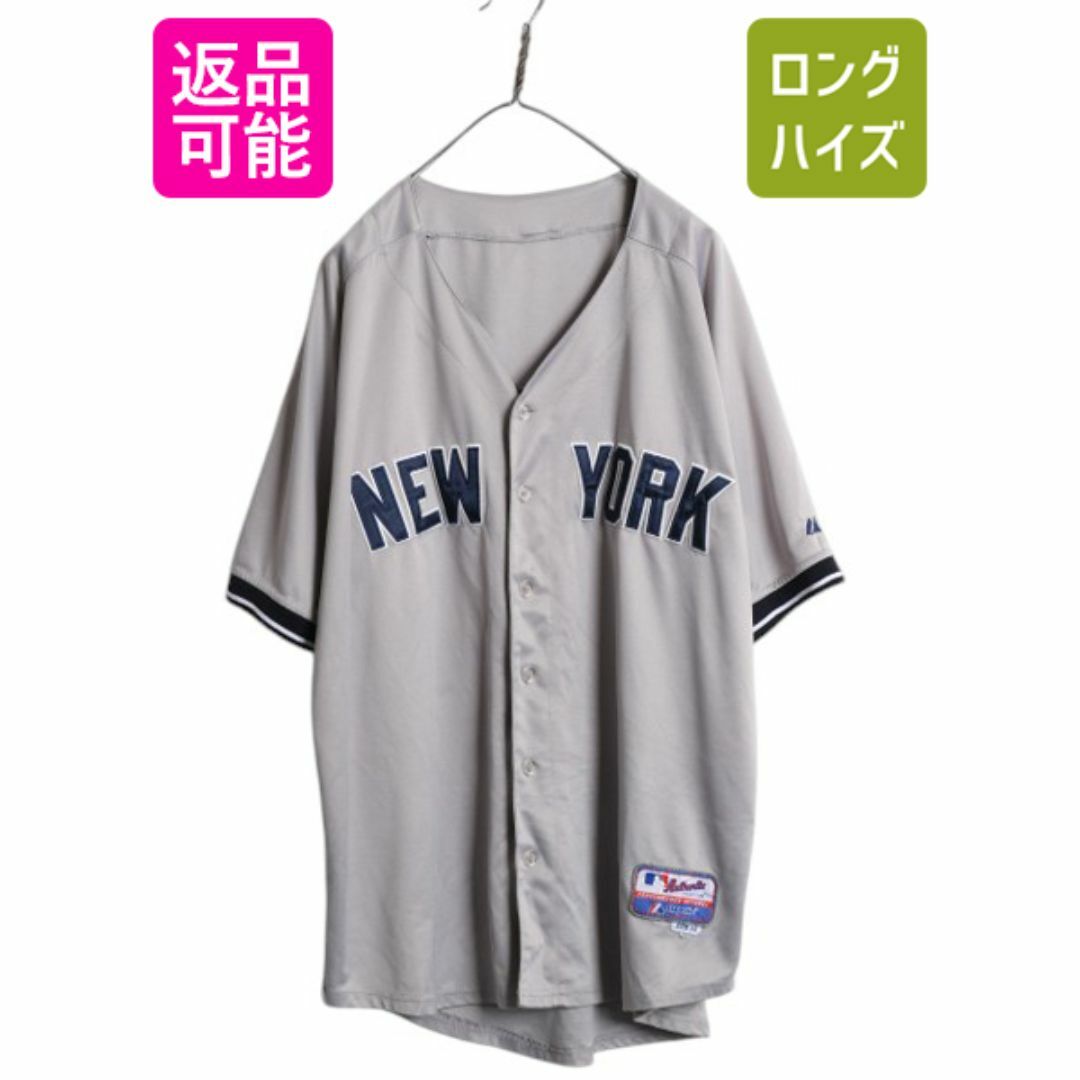 高評価の贈り物 ヤンキース ベースボール MLB 程/ XXL メンズ シャツ ユニフォームシャツ