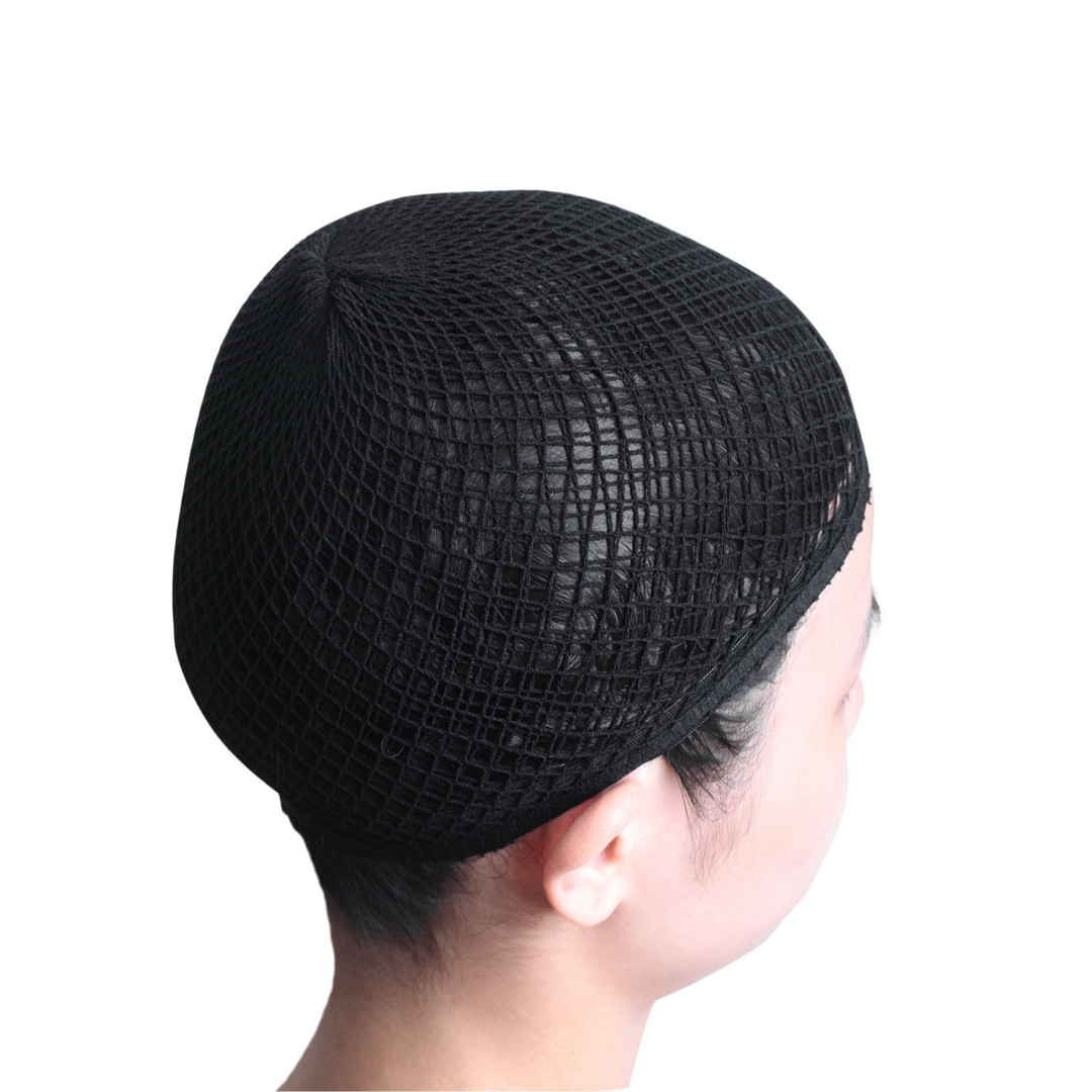 ウィッグネット 4個 ヘアーネット ベージュ ウィッグキャップ コスプレ かつら レディースのウィッグ/エクステ(その他)の商品写真