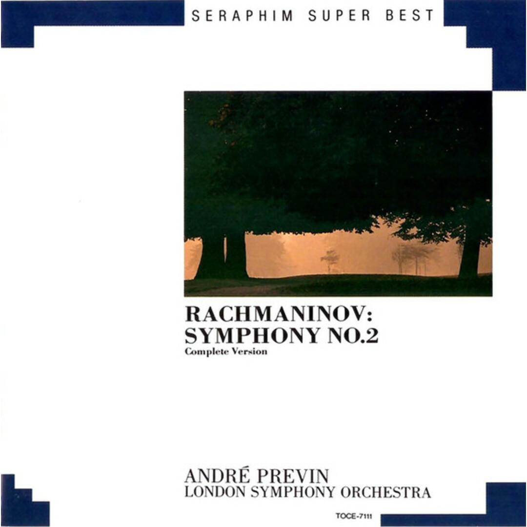 CD Andr? Previn , The London Symphony Orchestra CDC7471592 Seraphim Japan /00110 エンタメ/ホビーのCD(クラシック)の商品写真