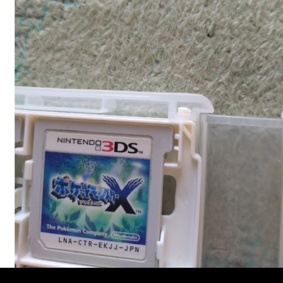 ポケットモンスターX 3dsソフトのみ エンタメ/ホビーのゲームソフト/ゲーム機本体(携帯用ゲームソフト)の商品写真