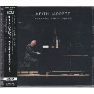 2CD Keith Jarrett The Carnegie Hall Concert UCCE107980 ECM Records /00220(ジャズ)