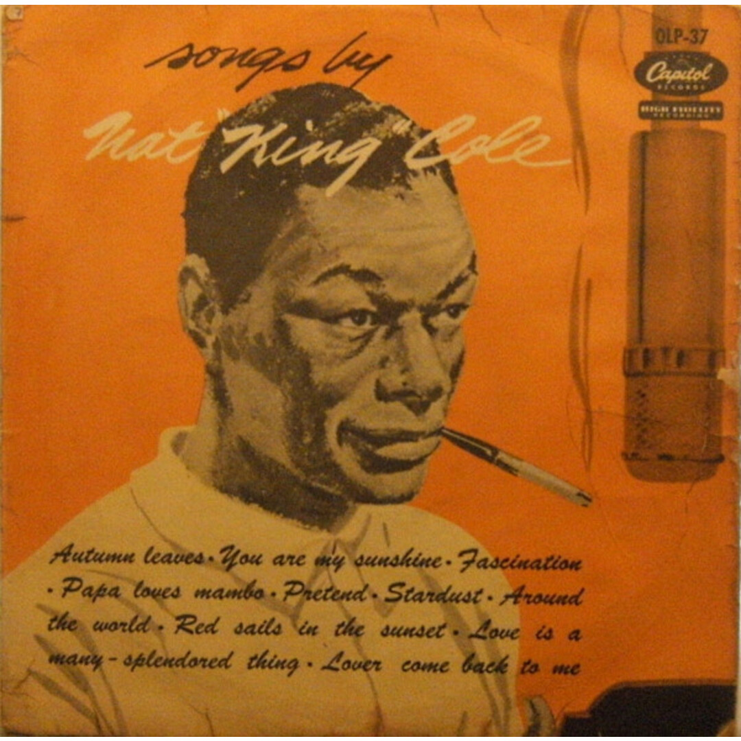 10” Nat King Cole Songs By Nat King Cole OLP37 CAPITOL /00200 エンタメ/ホビーのエンタメ その他(その他)の商品写真