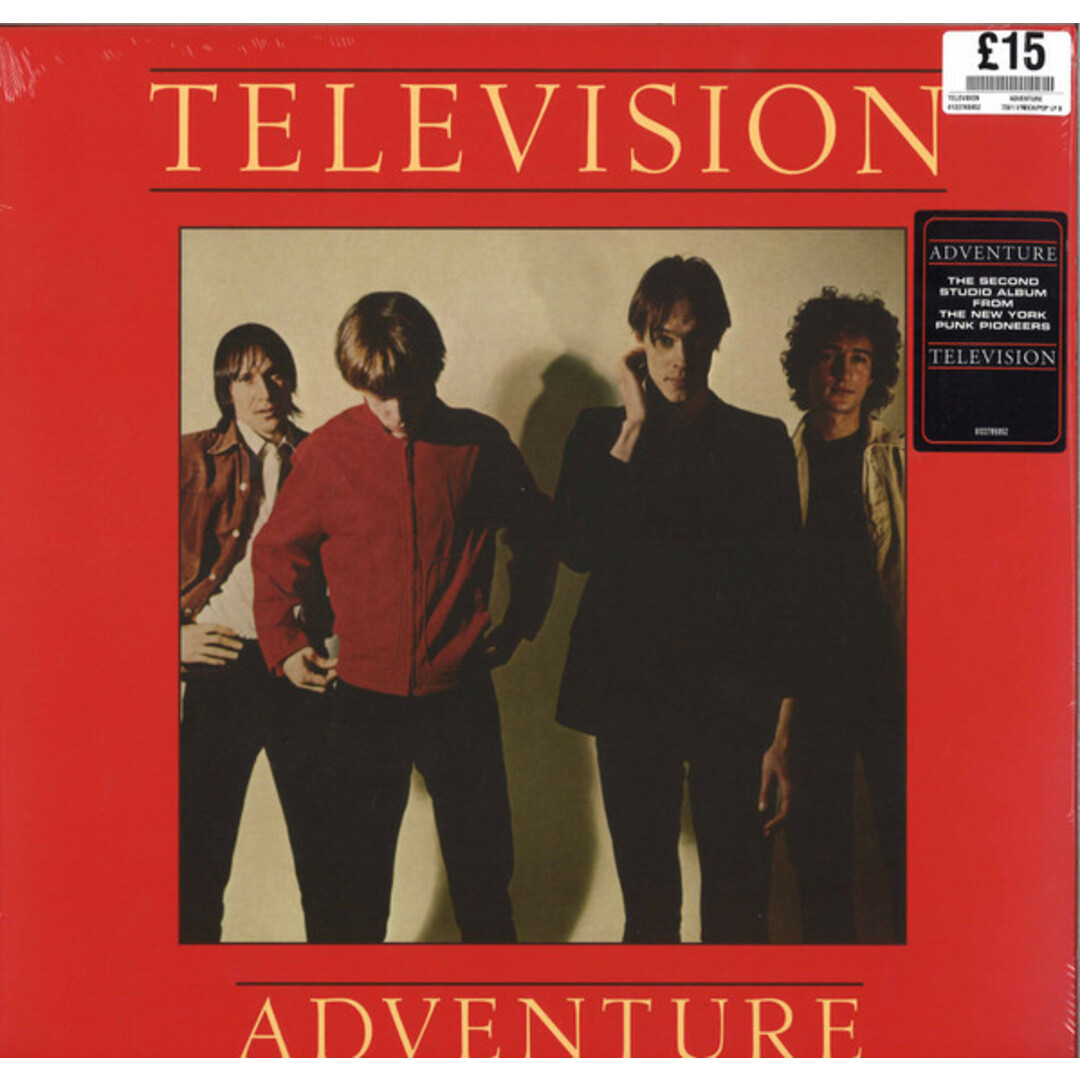 欧LP Television Adventure 8122795952 Elektra /00260 エンタメ/ホビーのエンタメ その他(その他)の商品写真