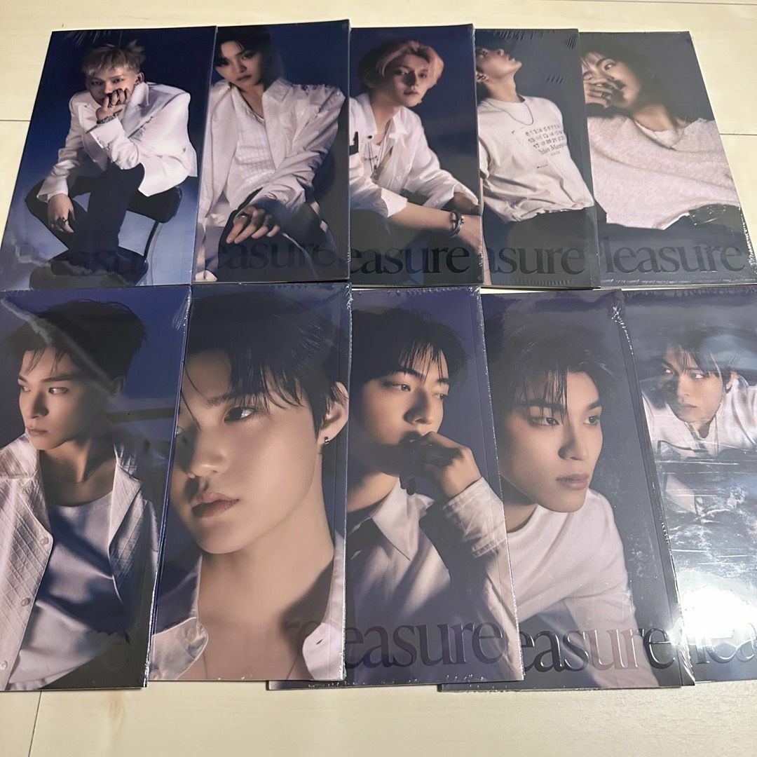 TREASURE Pleasure アルバム デジパック 10枚セット エンタメ/ホビーのCD(K-POP/アジア)の商品写真