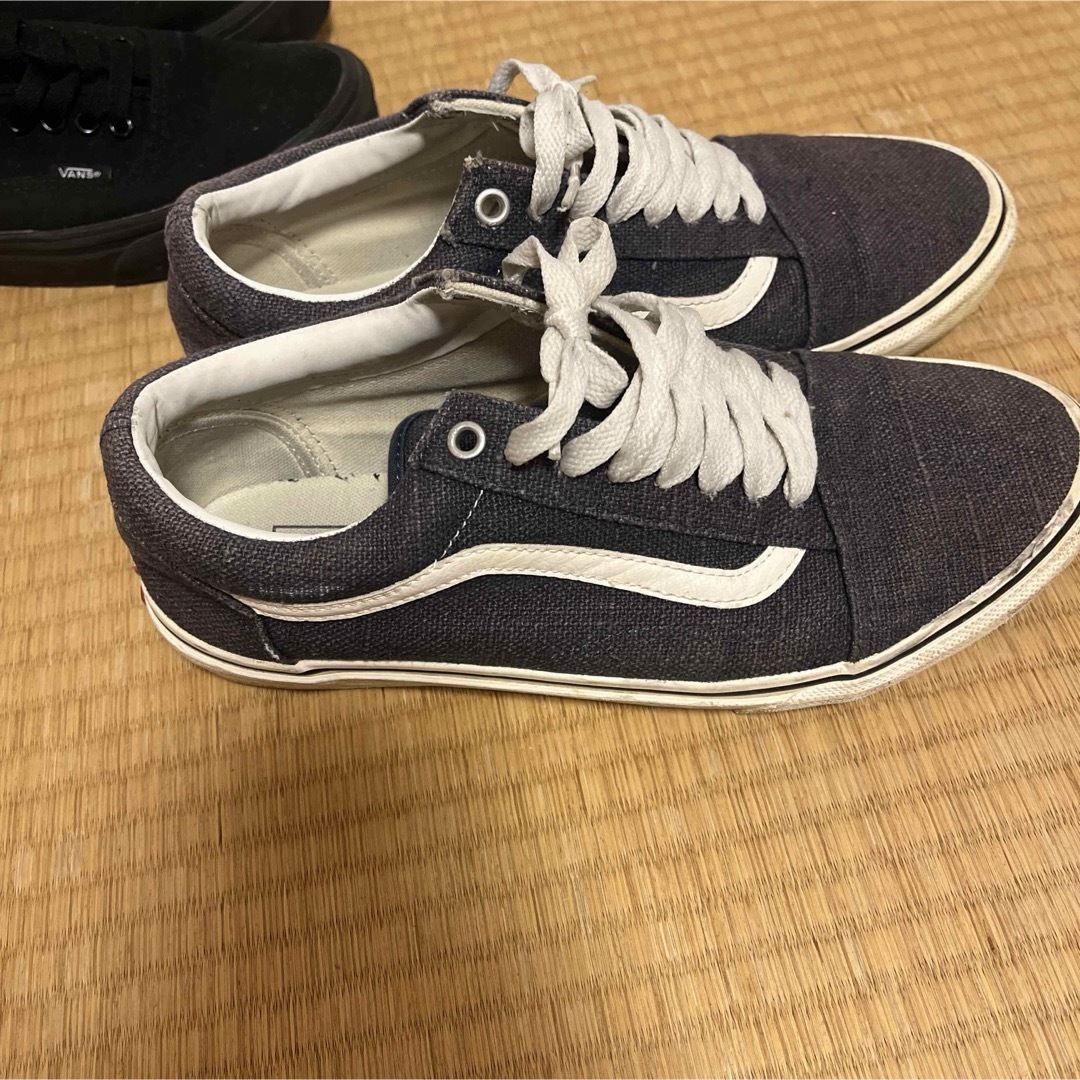 OLD SKOOL(VANS)(オールドスクール)のVANS ヘンプ オールドスクール 27.0cm NAVY メンズの靴/シューズ(スニーカー)の商品写真