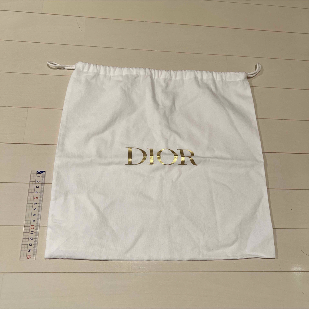 Christian Dior(クリスチャンディオール)のディオール 巾着袋 ノベルティ dior レディースのバッグ(ショップ袋)の商品写真
