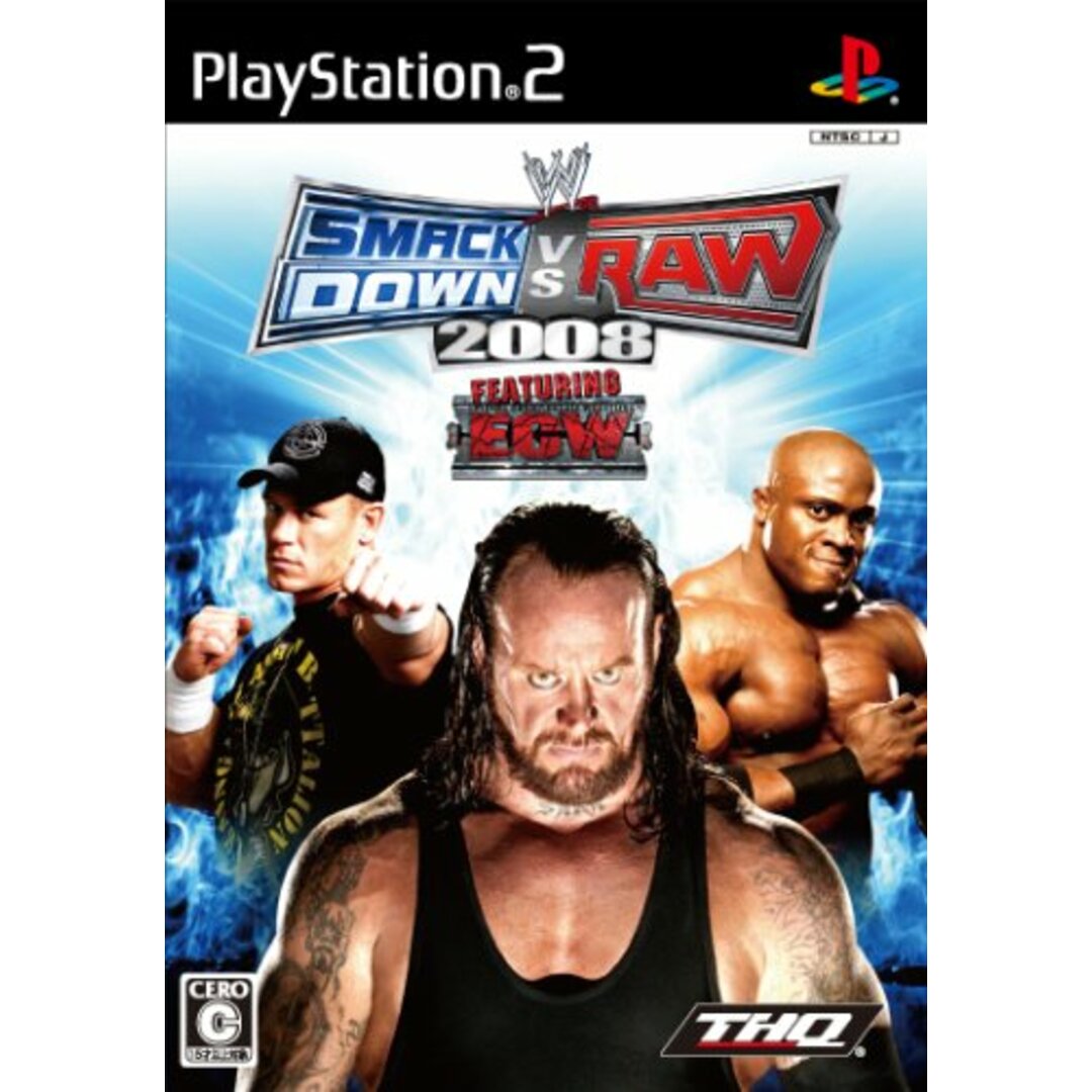 WWE 2008 SmackDown vs Raw エンタメ/ホビーのゲームソフト/ゲーム機本体(その他)の商品写真