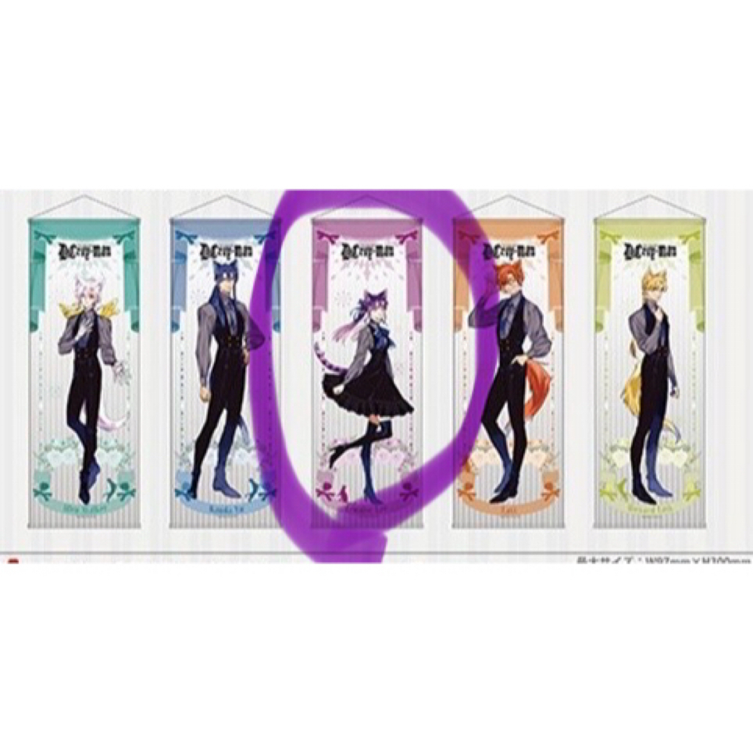 D.Gray-man POP UP SHOP リナリー S賞 タペストリー エンタメ/ホビーのおもちゃ/ぬいぐるみ(キャラクターグッズ)の商品写真