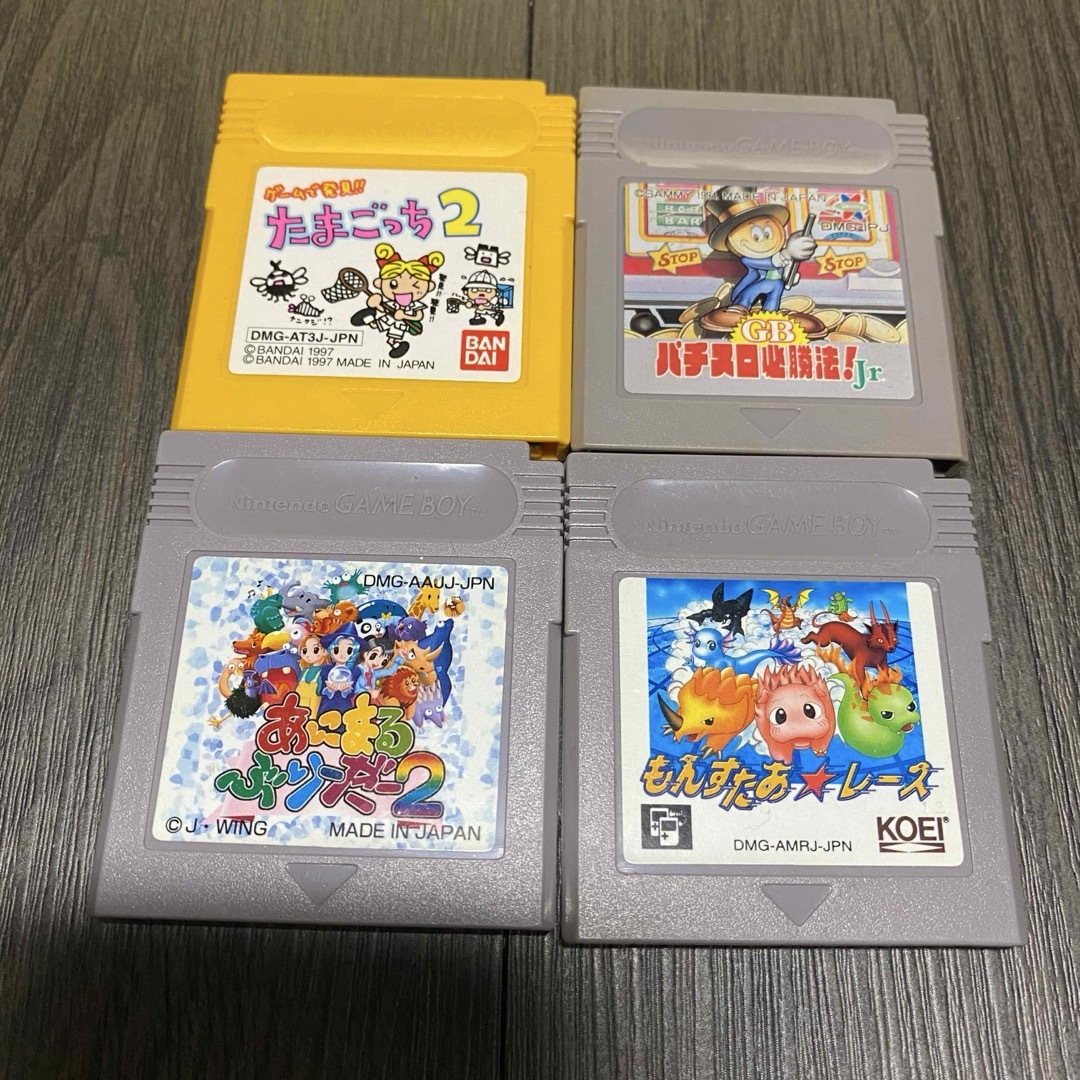 あにまるぶりーだー2 もんすたあレース パチスロ必勝法jr たまごっち GB エンタメ/ホビーのゲームソフト/ゲーム機本体(携帯用ゲームソフト)の商品写真