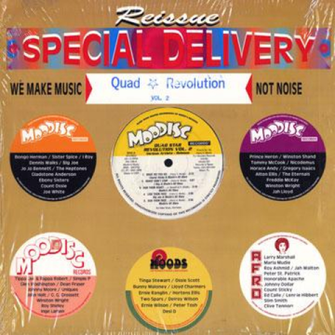米LP Various Quad Star Revolution Volume 2 (Label Sleeve) HMLP50106 Moodisc /00219 エンタメ/ホビーのエンタメ その他(その他)の商品写真