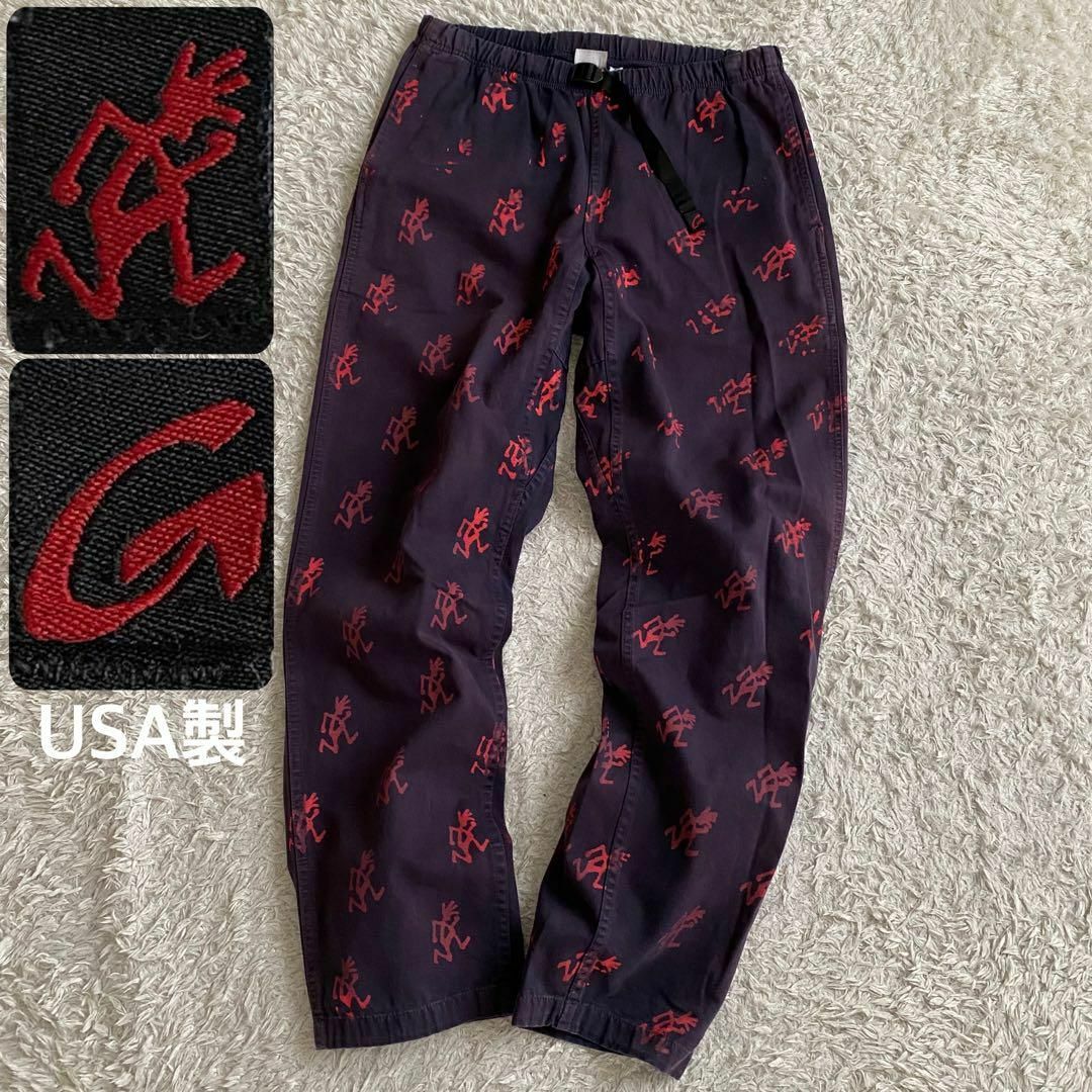 【ラッピング不可】 GRAMICCI Gロゴ 旧タグ USA製 グラミチ 90s ☆レア - 男性用