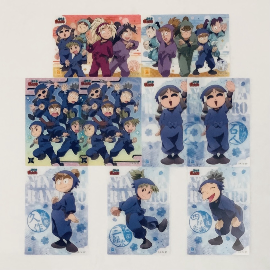 忍たま乱太郎 クリアカード 二年生 セット エンタメ/ホビーのアニメグッズ(カード)の商品写真