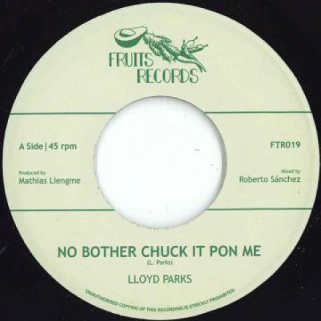 欧7” Lloyd Parks No Bother Chuck It Pon Me / No Badda Dub FTR019 Fruits Records /00048 エンタメ/ホビーのエンタメ その他(その他)の商品写真
