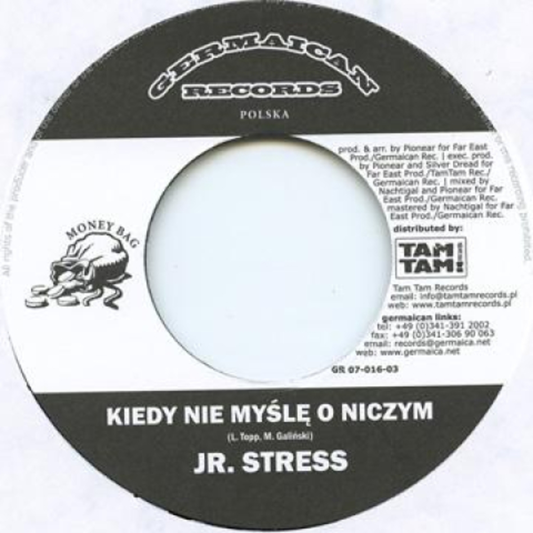 欧7” Junior Stress / Silesian Sound Kiedy Nie Mysle O Niczym / Bedzie Dobrze GR0701603 Germaican /00050 エンタメ/ホビーのエンタメ その他(その他)の商品写真