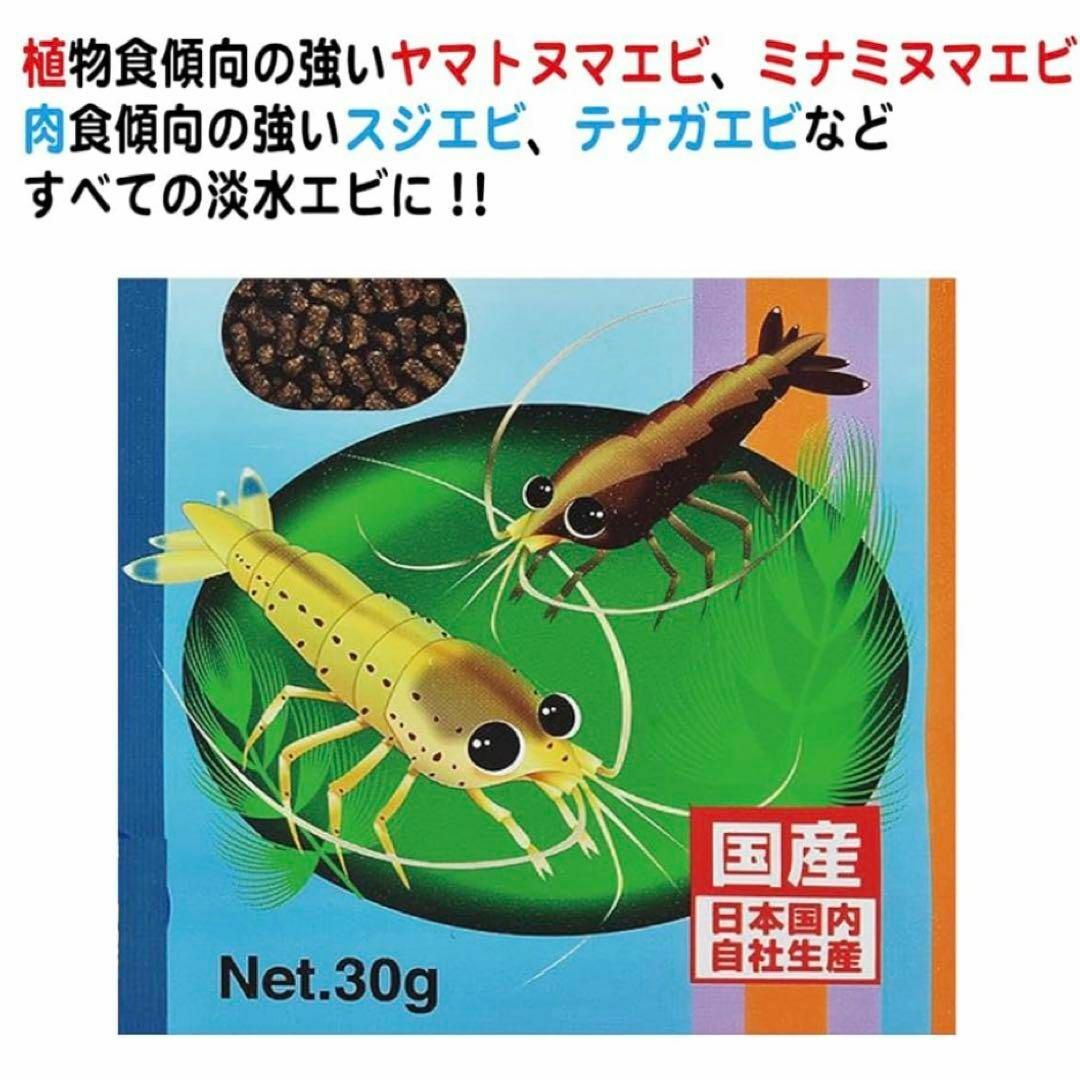 ひかりヌマエビ 30g 専用スプーン付き 淡水エビ 餌　飼育用エサ その他のペット用品(その他)の商品写真