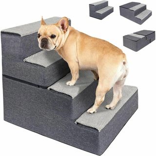 ペット用ステップ ペット 階段 ドッグステップ 滑り止め付 洗濯可能 ヘルニア(犬)