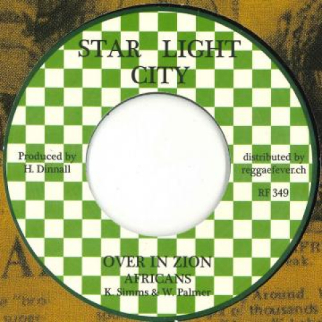 欧7” Africans Over In Zion / Version RF349 Star Light City/Regg /00048 エンタメ/ホビーのエンタメ その他(その他)の商品写真