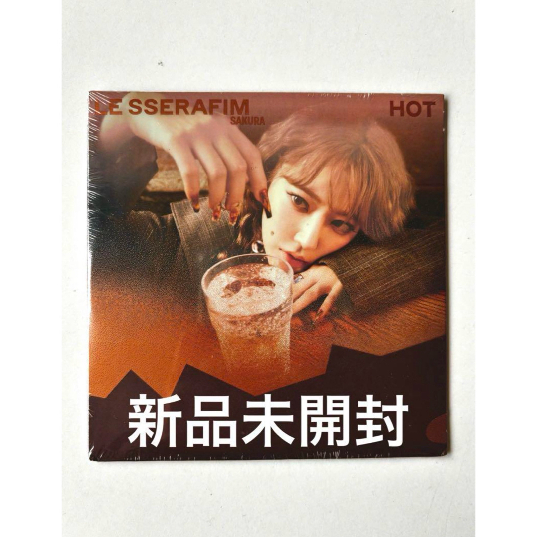 LE SSERAFIM(ルセラフィム)のlesserafim ルセラフィム HOT シングルCD アメリカ限定 サクラ エンタメ/ホビーのCD(K-POP/アジア)の商品写真