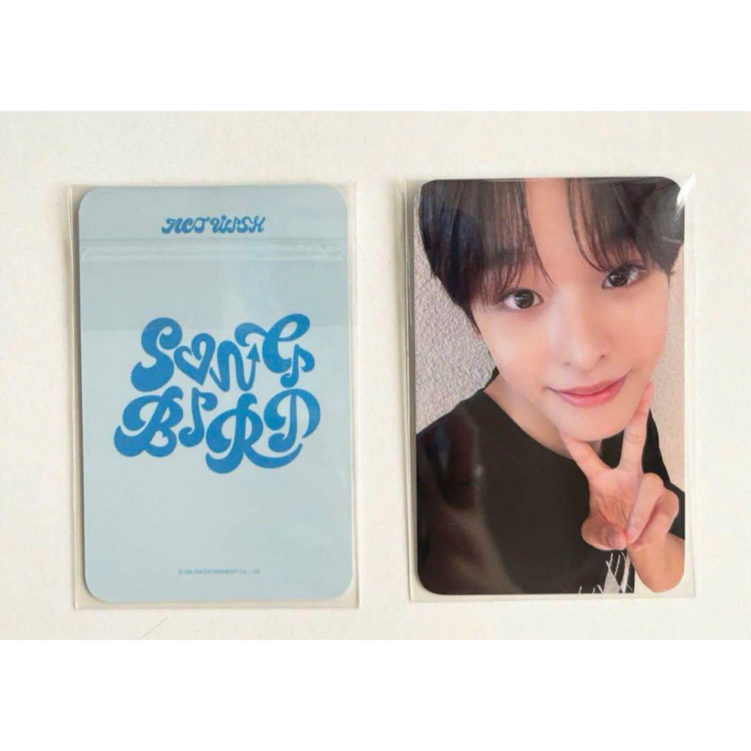 NCT(エヌシーティー)のNCT WISH リク Riku Songbird knpops トレカ エンタメ/ホビーのCD(K-POP/アジア)の商品写真