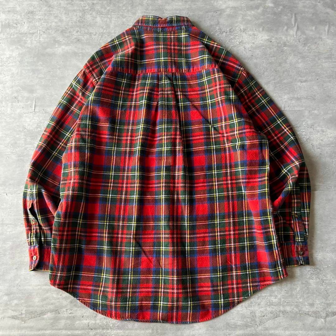 最新入荷 LANDS'END - 【00年代、マドラスチェック】ランズエンド古着 トップス